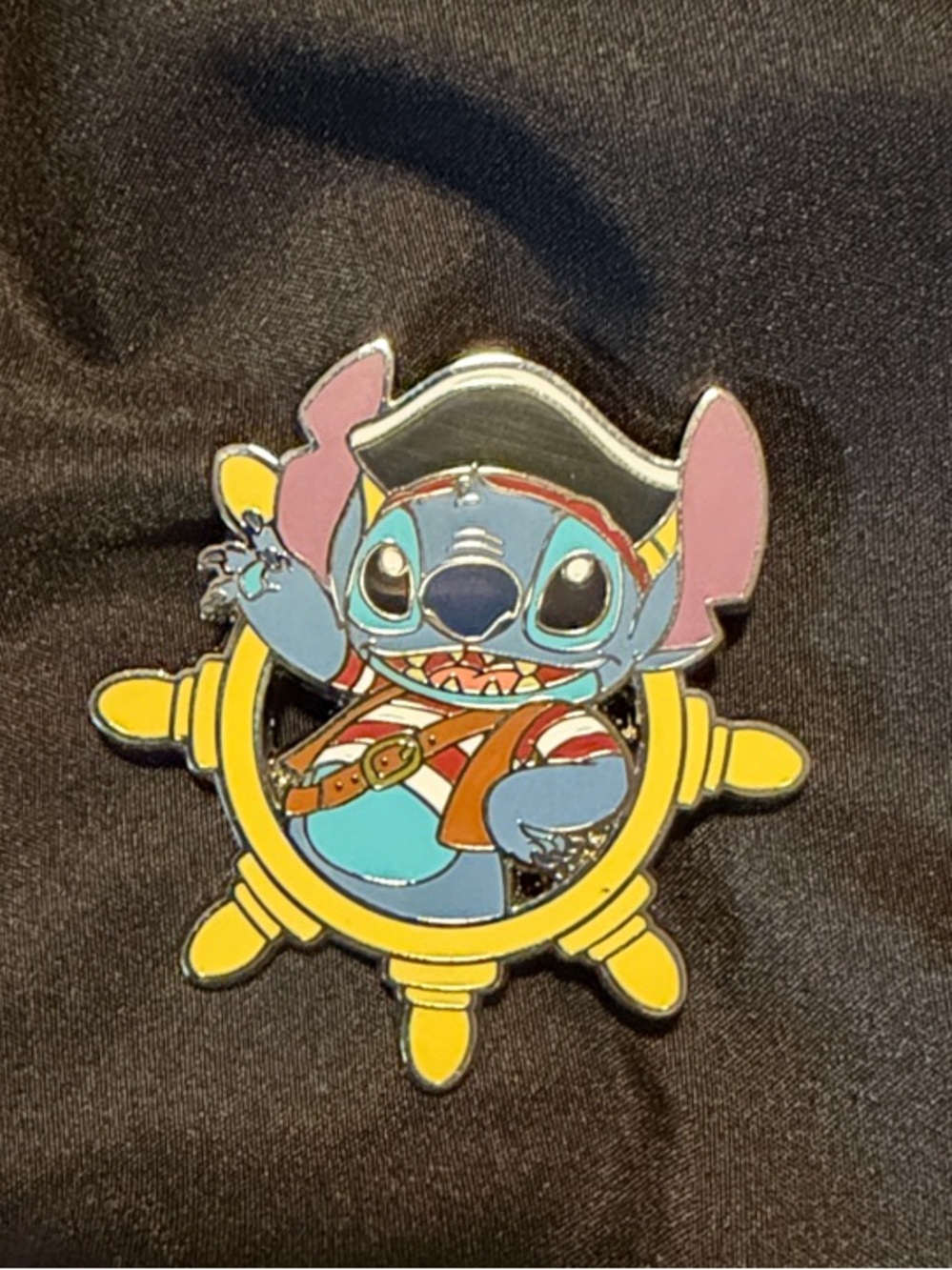 Disney Cruise Line Stitch Pirate Pin